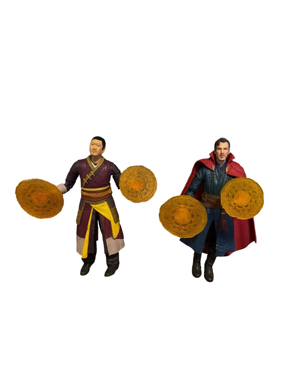 Marvel Legends Doctor Strange & Wong Action‎ Figures with Yellow Magic Discs